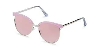 Pink Stardust Sunglasses by Quay Mirror