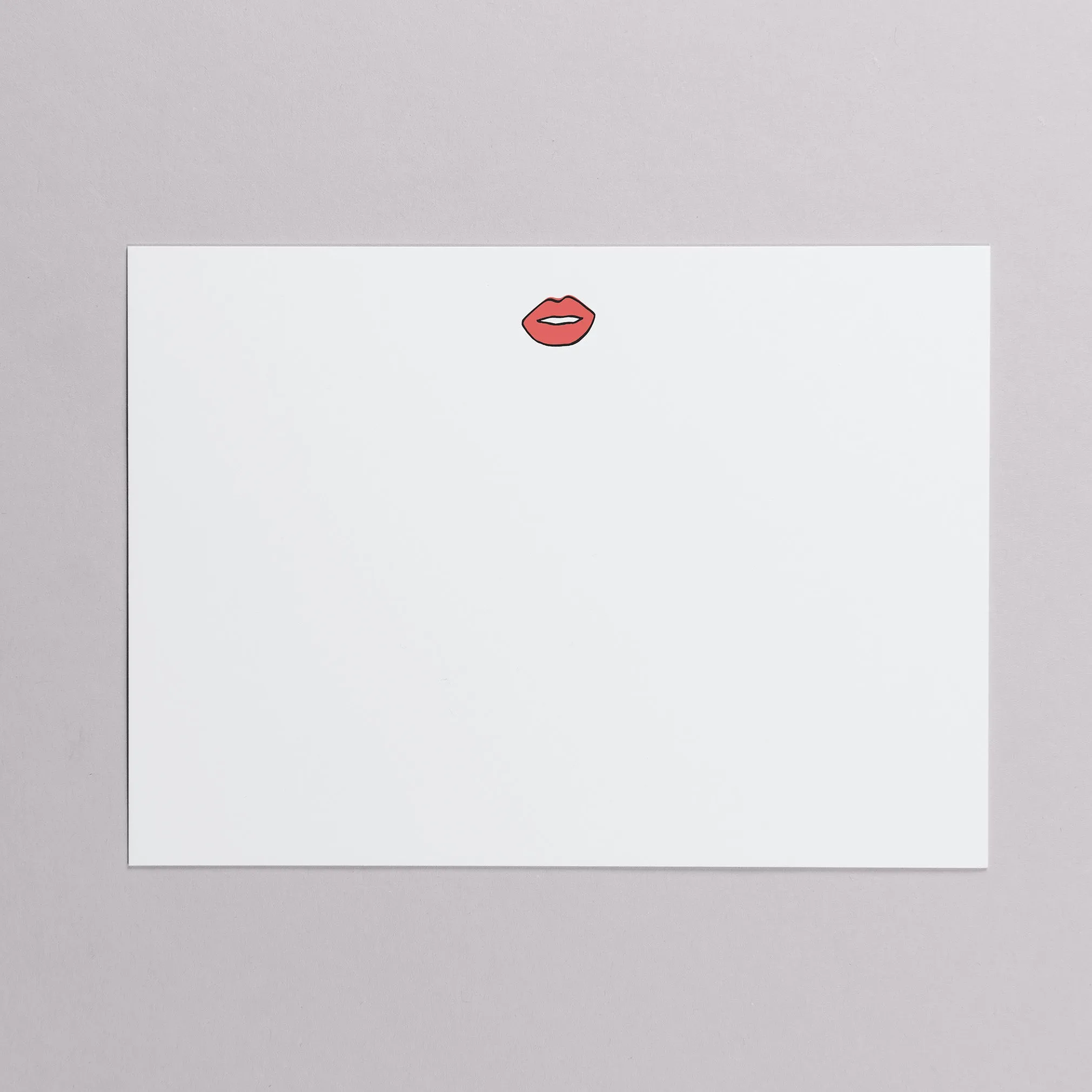 Read My Lips Notecard Set