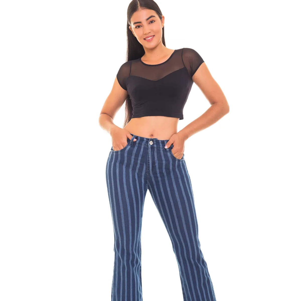 Ref. 14222 Flared Push Up Jeans