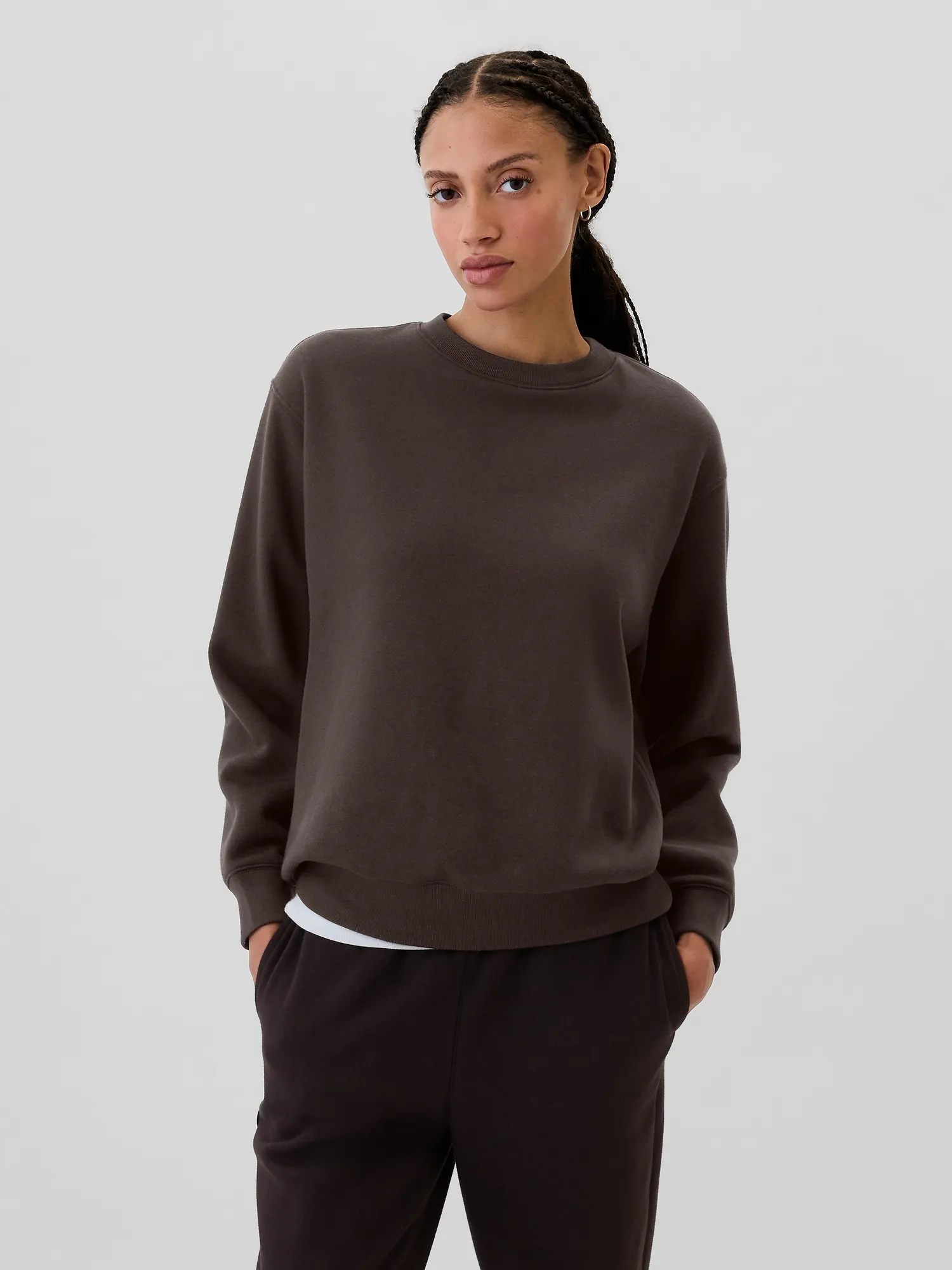 Relaxed Crewneck Sweatshirt