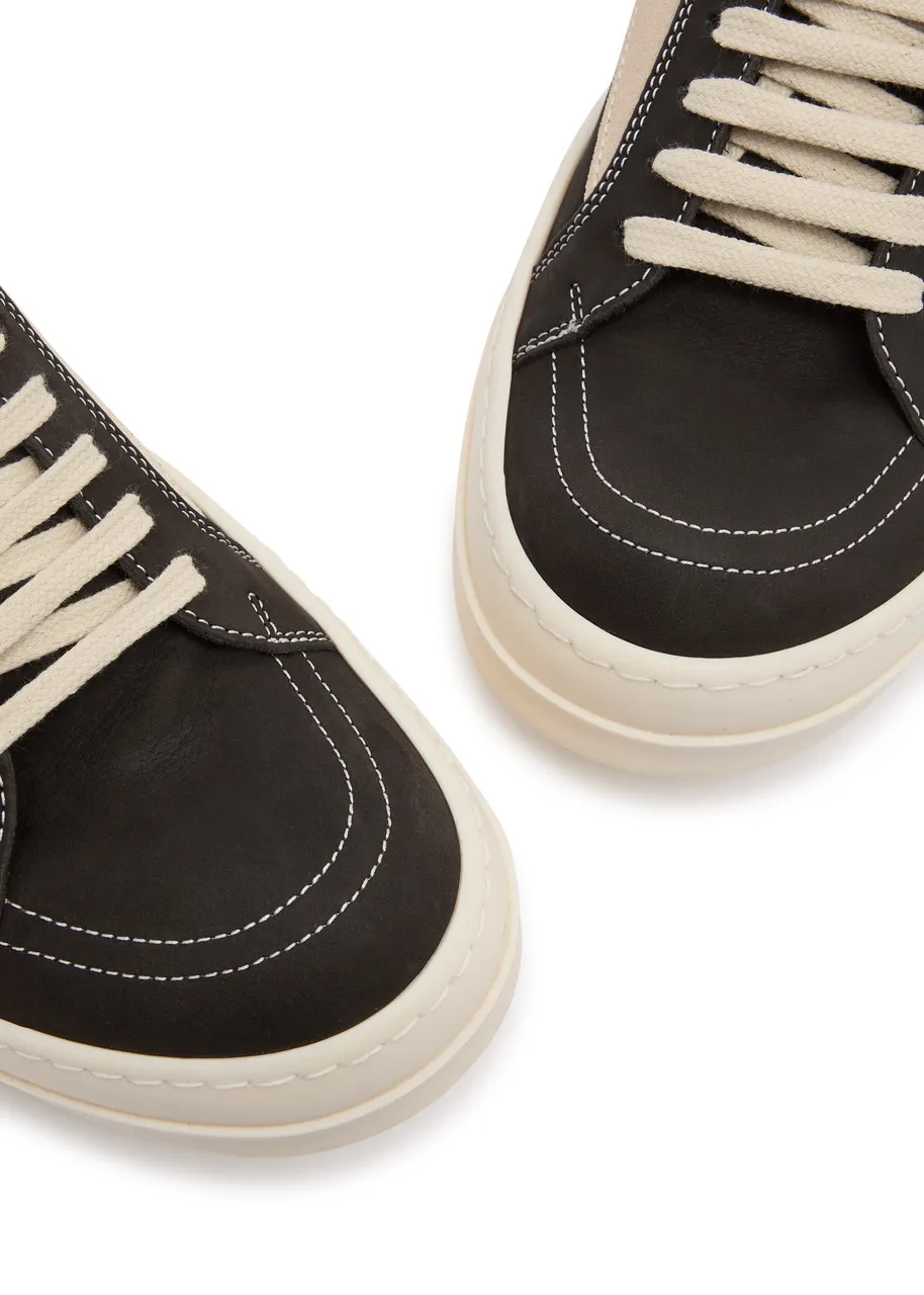 RICK OWENS Vintage panelled nubuck sneakers  -                         -                     -                