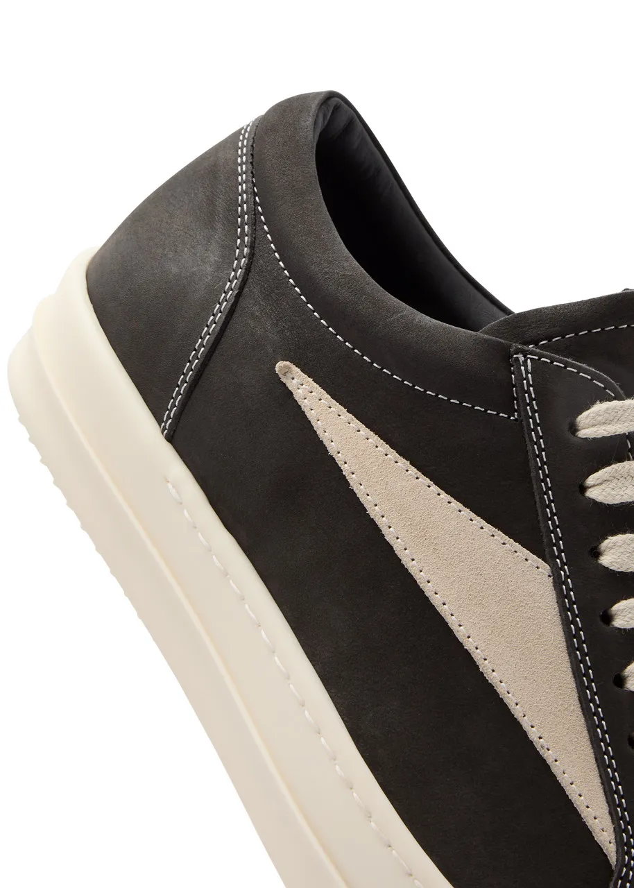 RICK OWENS Vintage panelled nubuck sneakers  -                         -                     -                