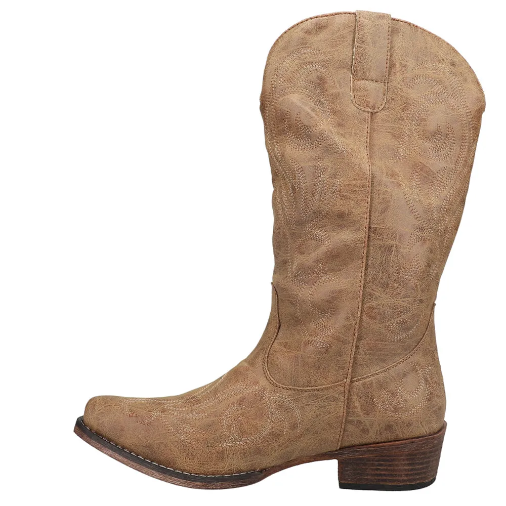 Riley Round Toe Cowboy Boots