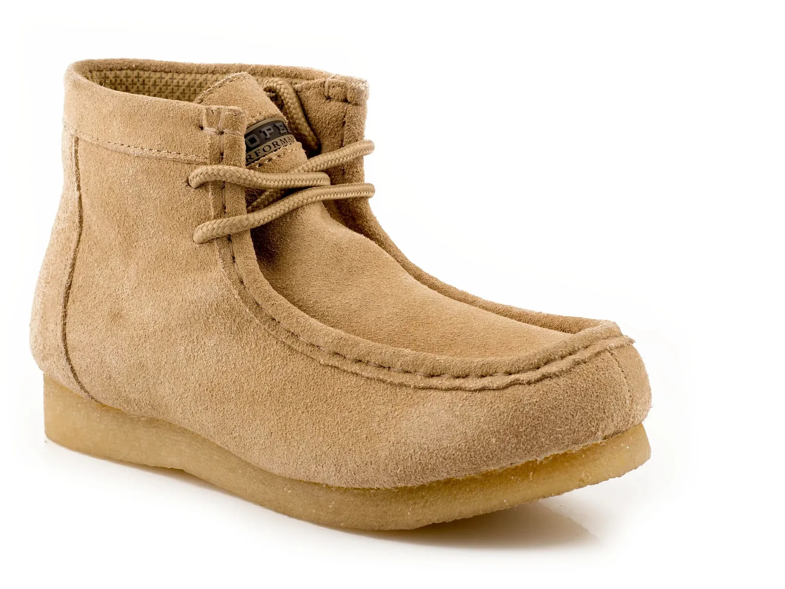 Roper Men’s Gum Sole Chukka Sand Tan Suede