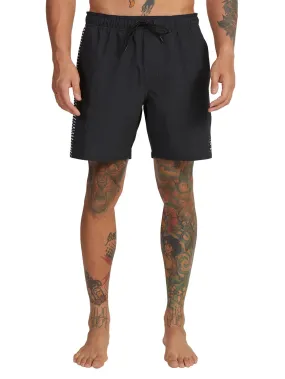 RVCA Mens Noise Elastic 17 Boardshort