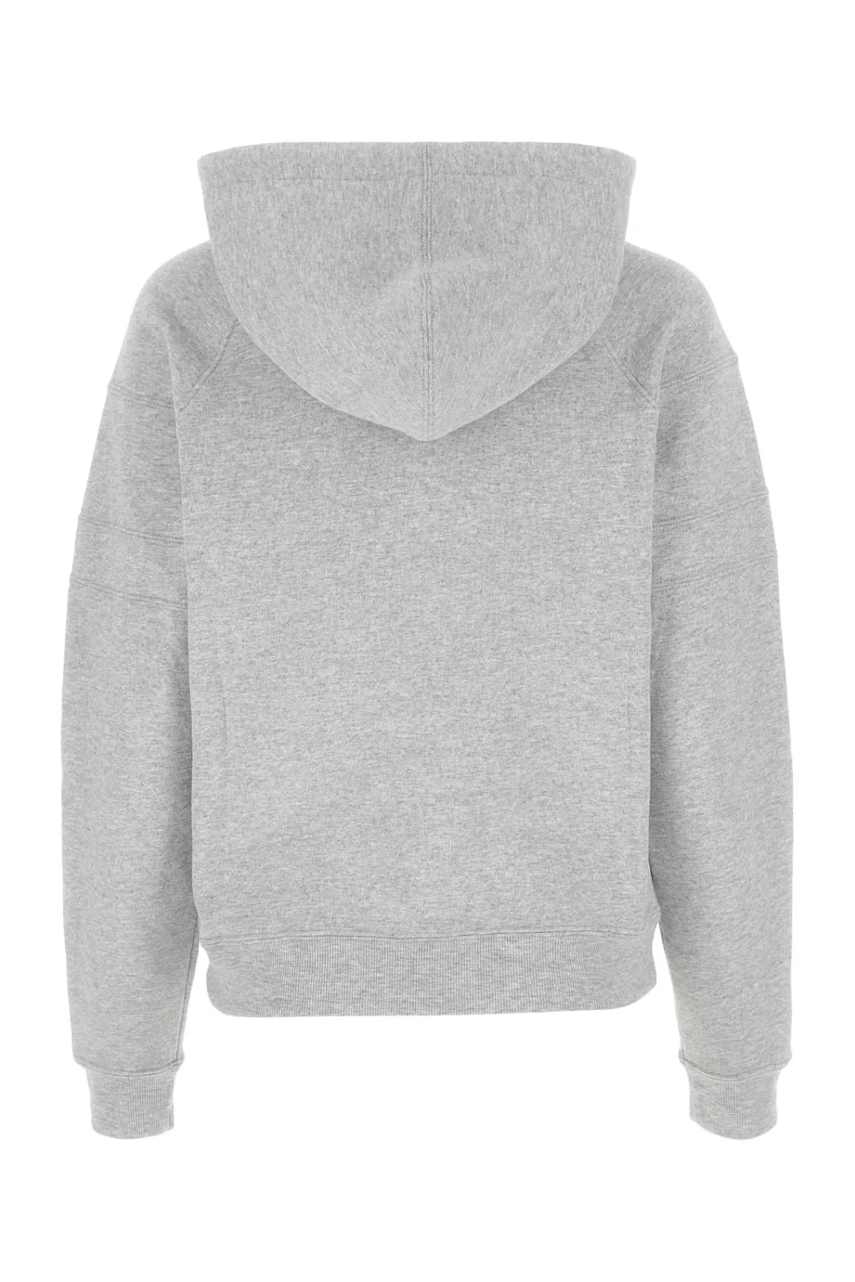 Saint Laurent Grey Cotton Blend Sweatshirt