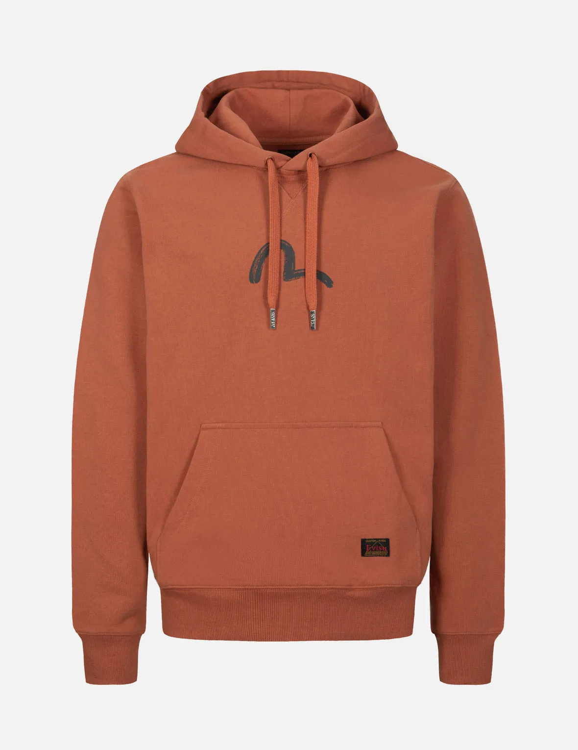 Seagull Print Hooded Sweatshirt