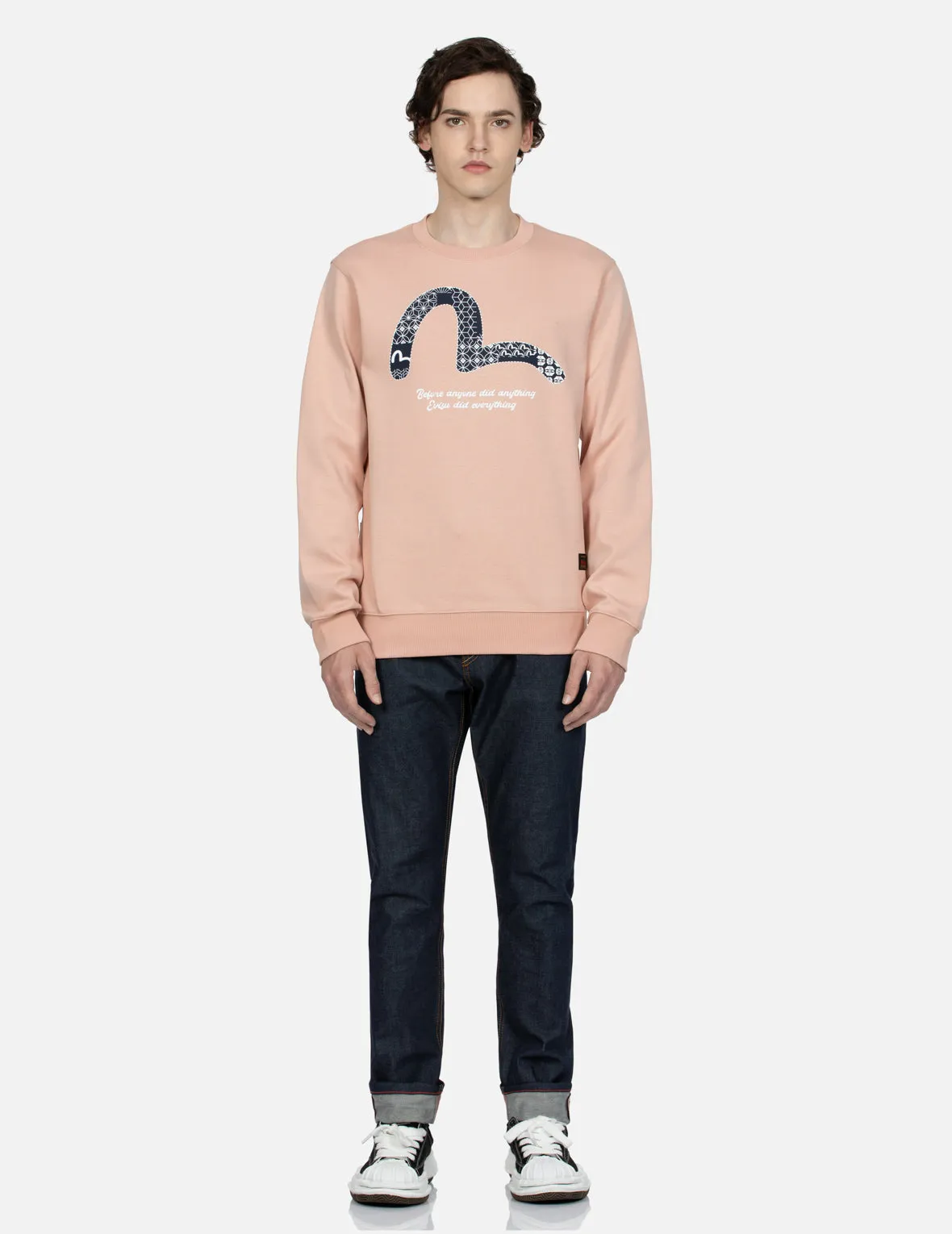 Seagull Print Regular Fit Sweatshirt