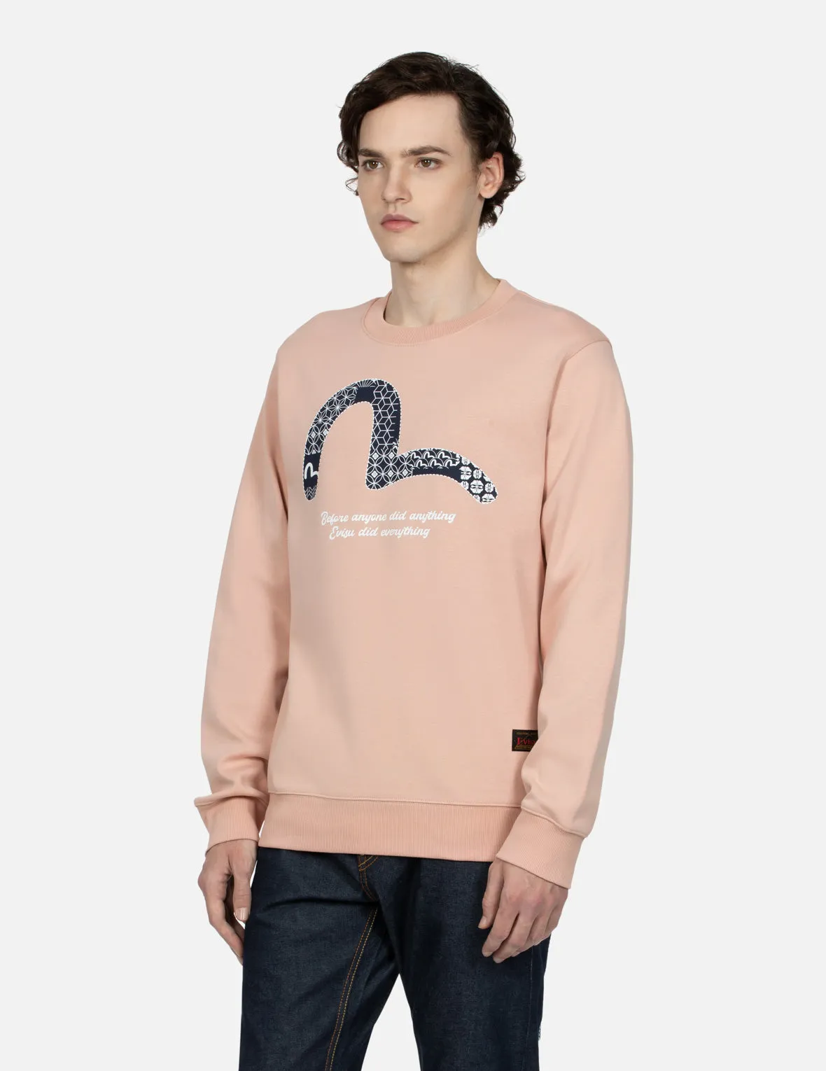 Seagull Print Regular Fit Sweatshirt