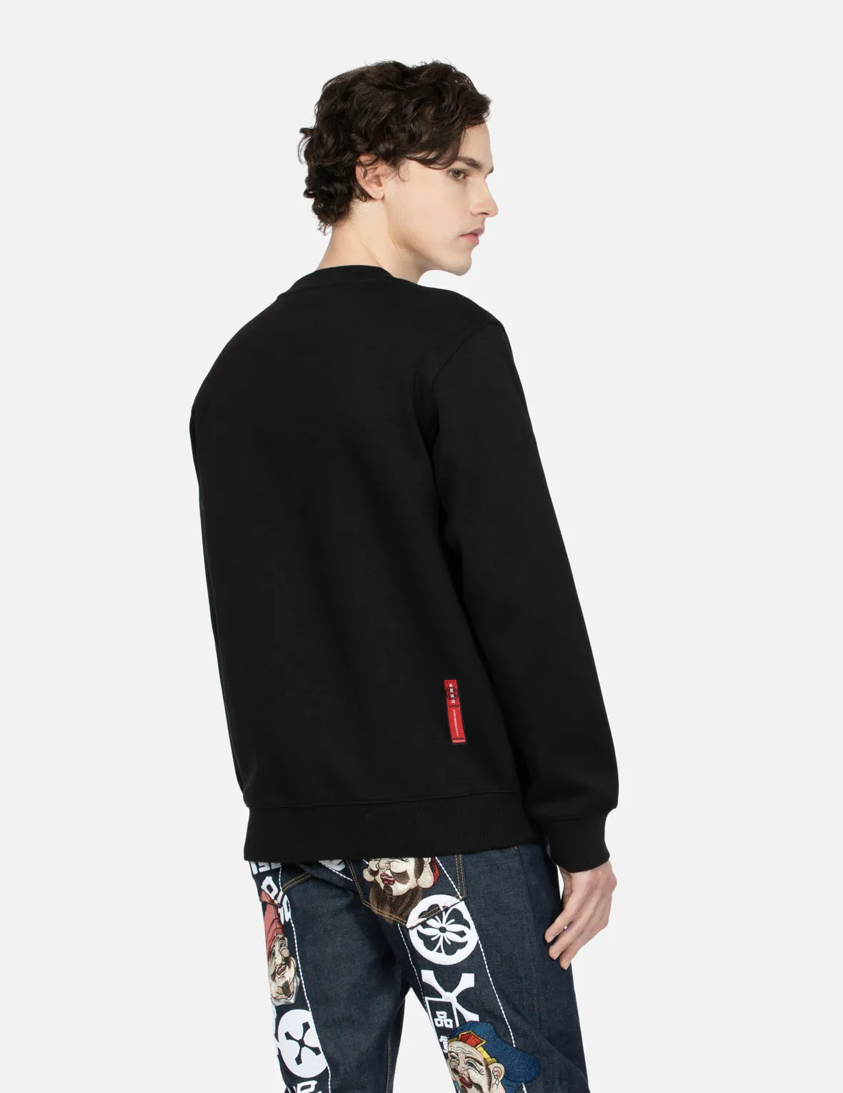 Seagull Print Regular Fit Sweatshirt