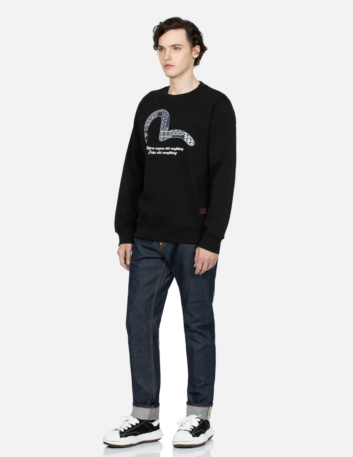 Seagull Print Regular Fit Sweatshirt