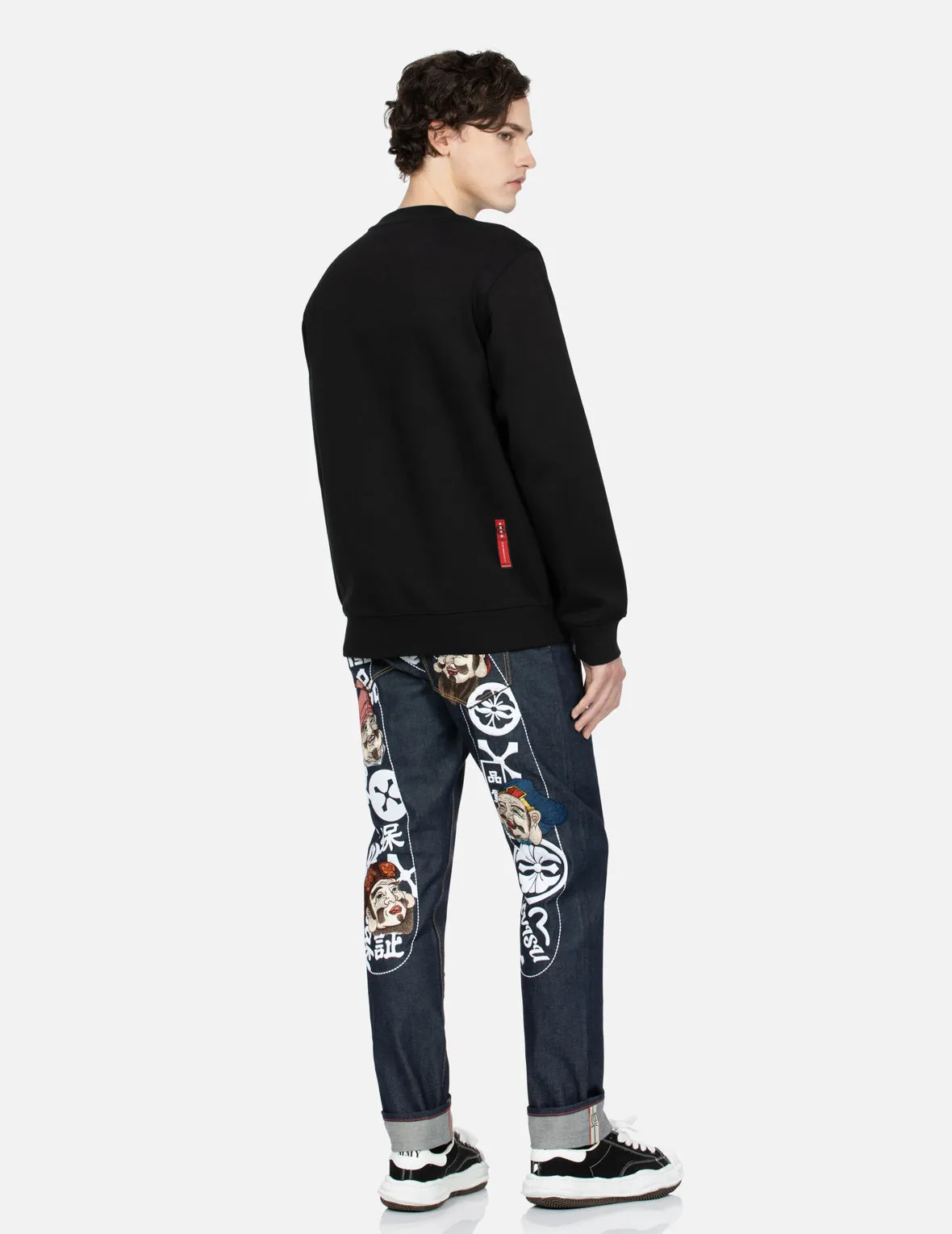 Seagull Print Regular Fit Sweatshirt