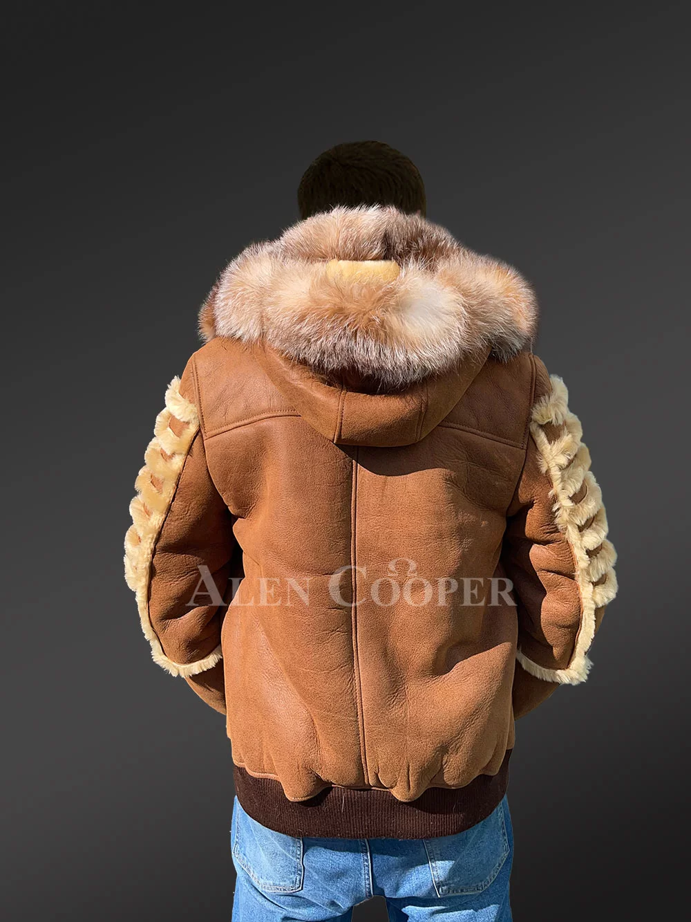 Shearling Aviator Bomber Jacket | Sheepskin Bomber Coat Jacket