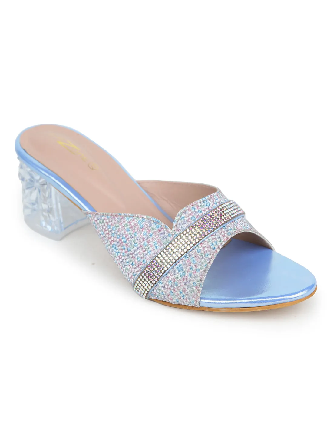 Shezone Blue Women Heels