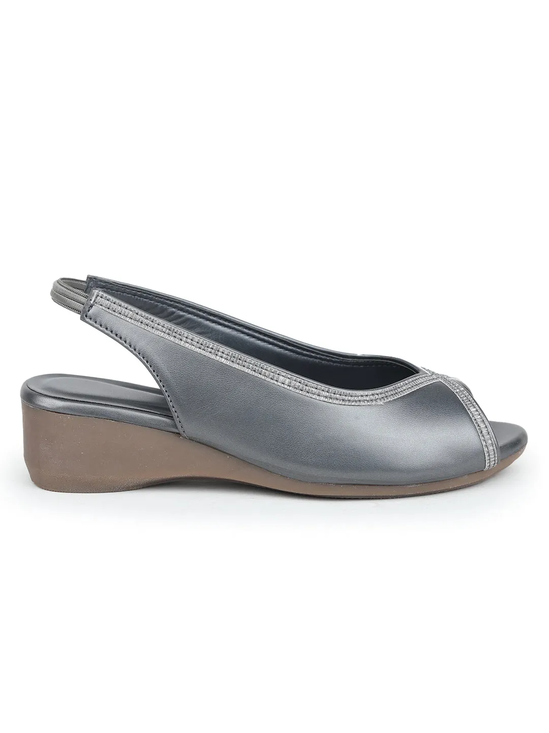 Shezone Grey Women Heels