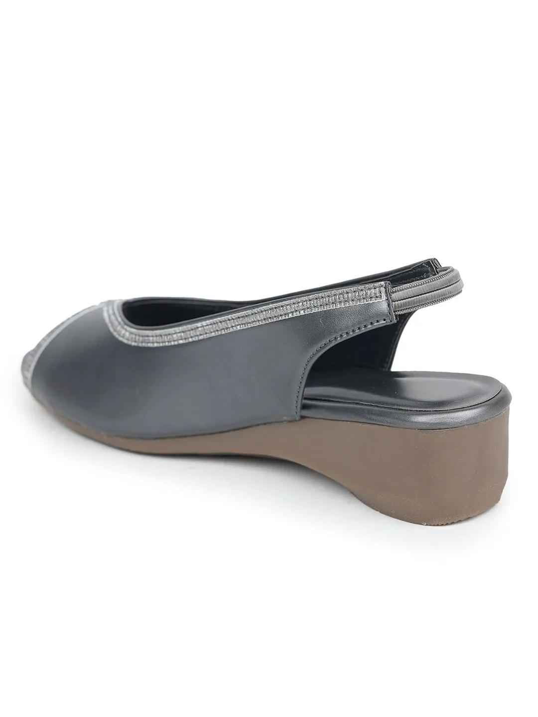 Shezone Grey Women Heels