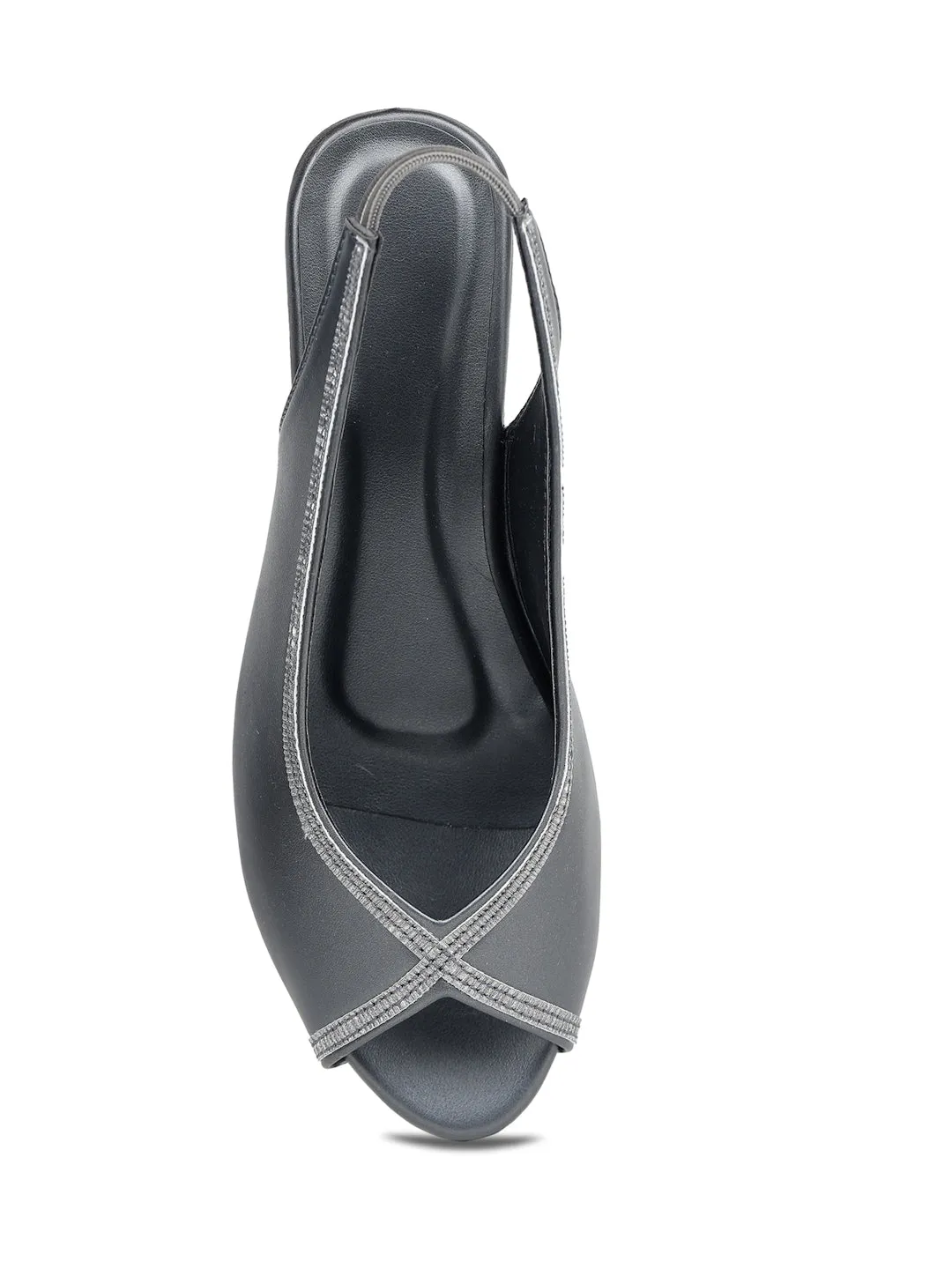 Shezone Grey Women Heels