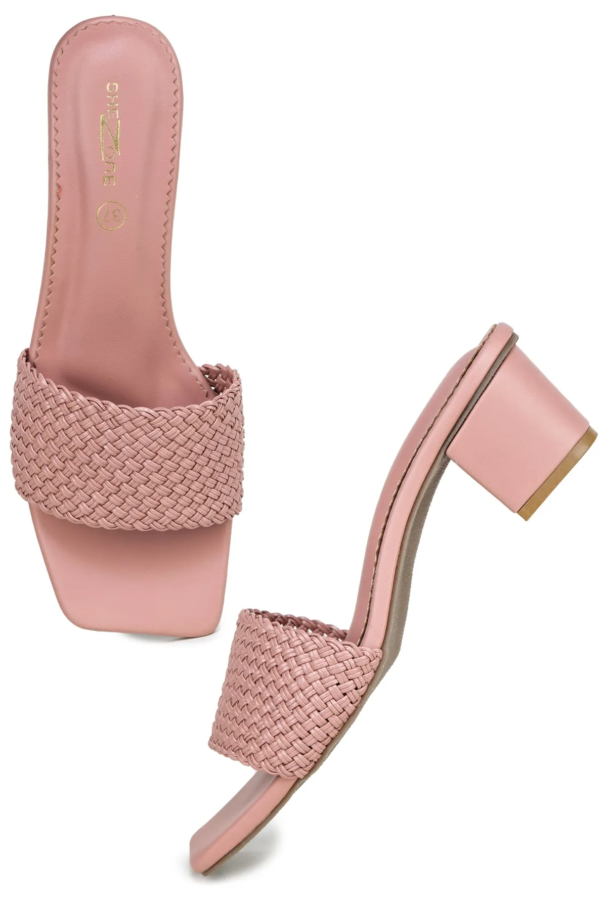 Shezone Peach Women Heels