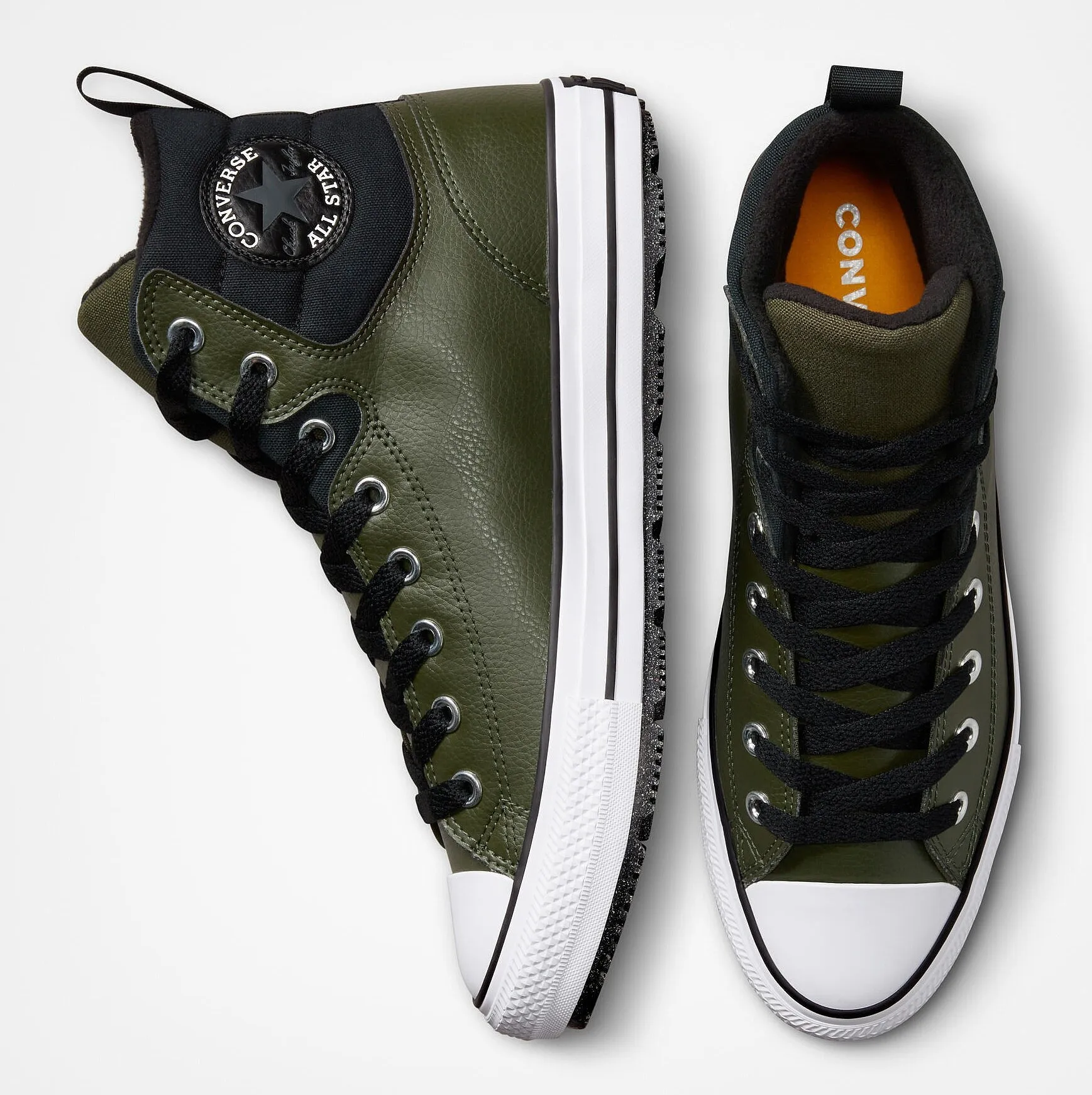 shoes Converse Chuck Taylor All Star Berkshire Hi - A01384/Utility Green/Black/White