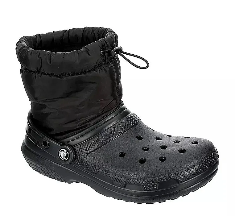 shoes Crocs Classic Lined Neo Puff Boot - Black/Black