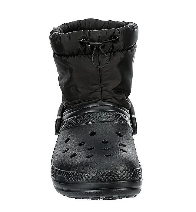 shoes Crocs Classic Lined Neo Puff Boot - Black/Black