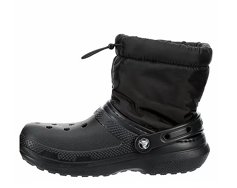 shoes Crocs Classic Lined Neo Puff Boot - Black/Black