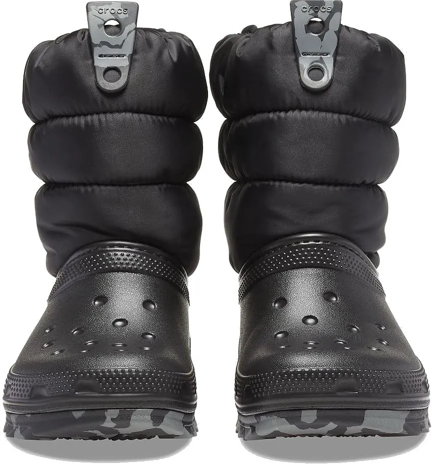 shoes Crocs Classic Neo Puff Boot K - Black - unisex junior