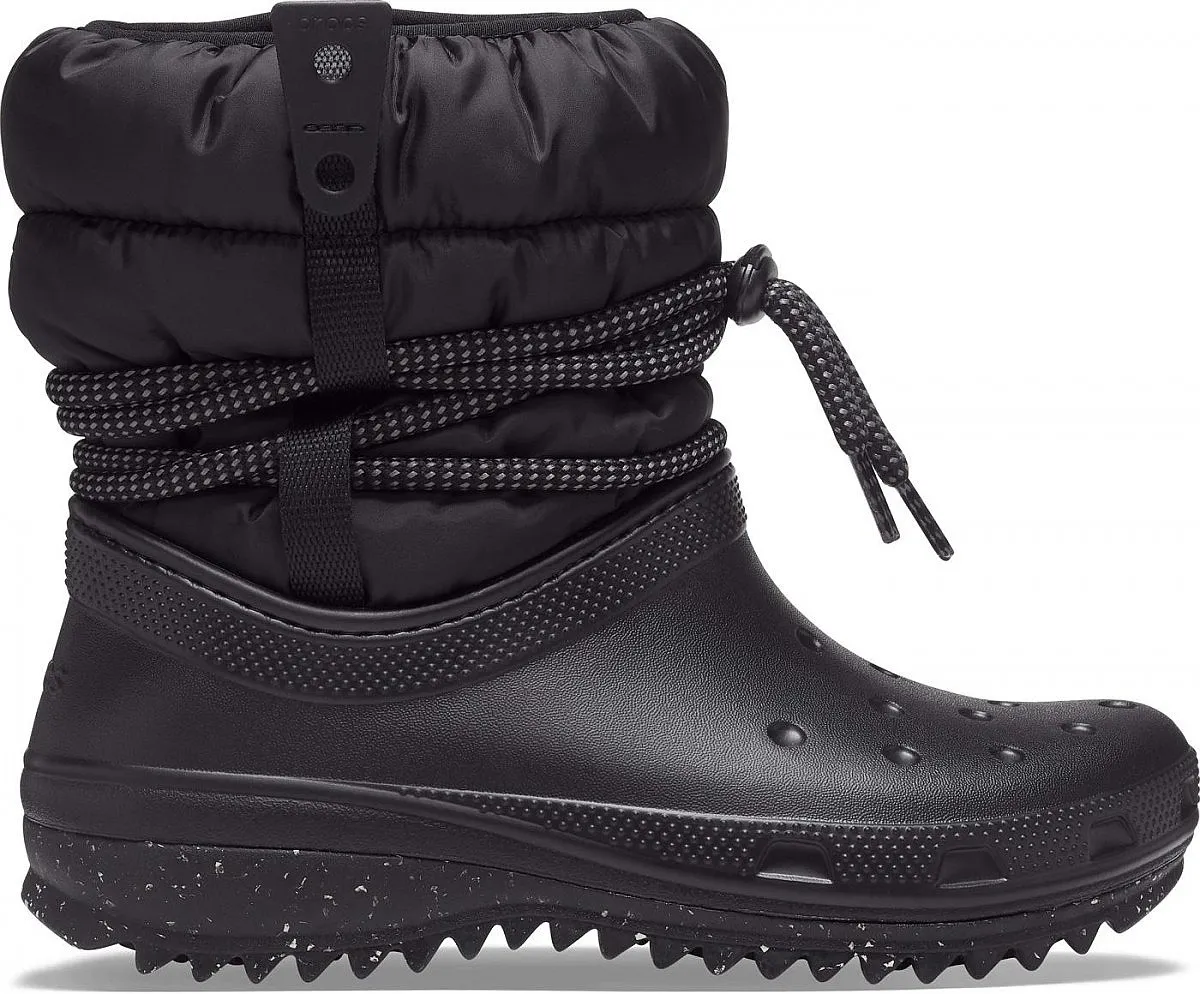 shoes Crocs Classic Neo Puff Luxe Boot - Black - women´s