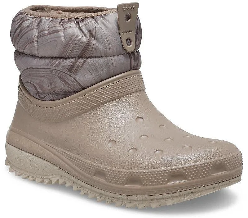 shoes Crocs Classic Neo Puff Shorty Boot - Mushroom - women´s