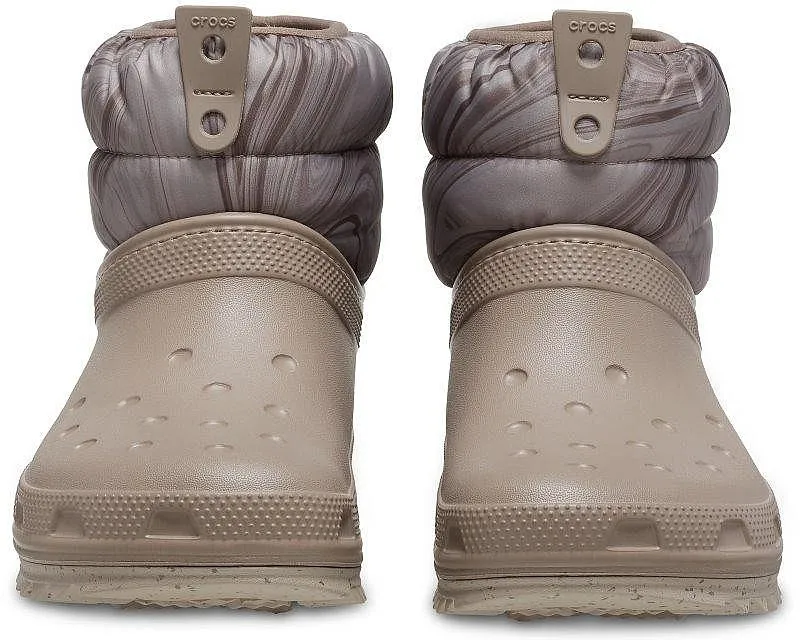 shoes Crocs Classic Neo Puff Shorty Boot - Mushroom - women´s