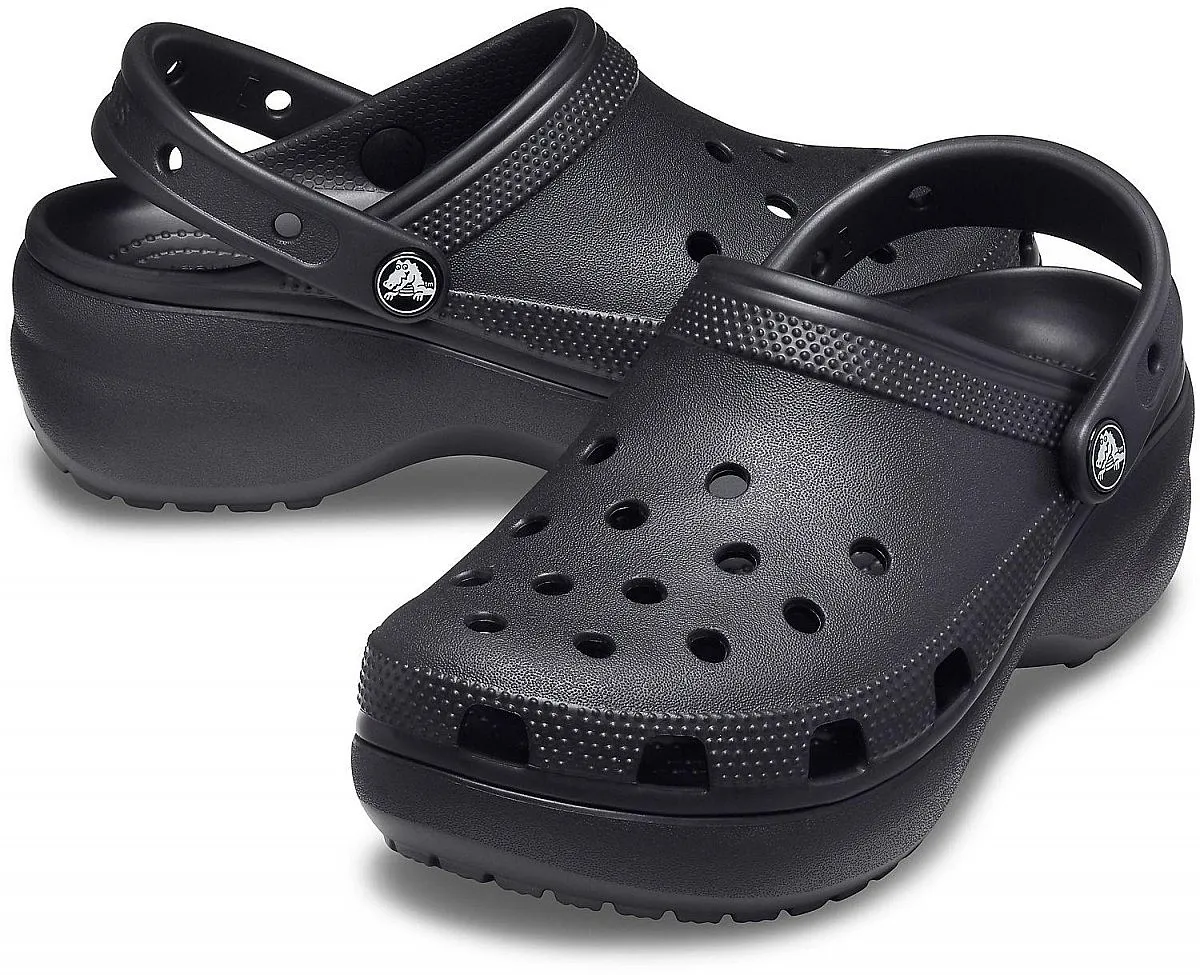 shoes Crocs Classic Platform Clog - Black - women´s