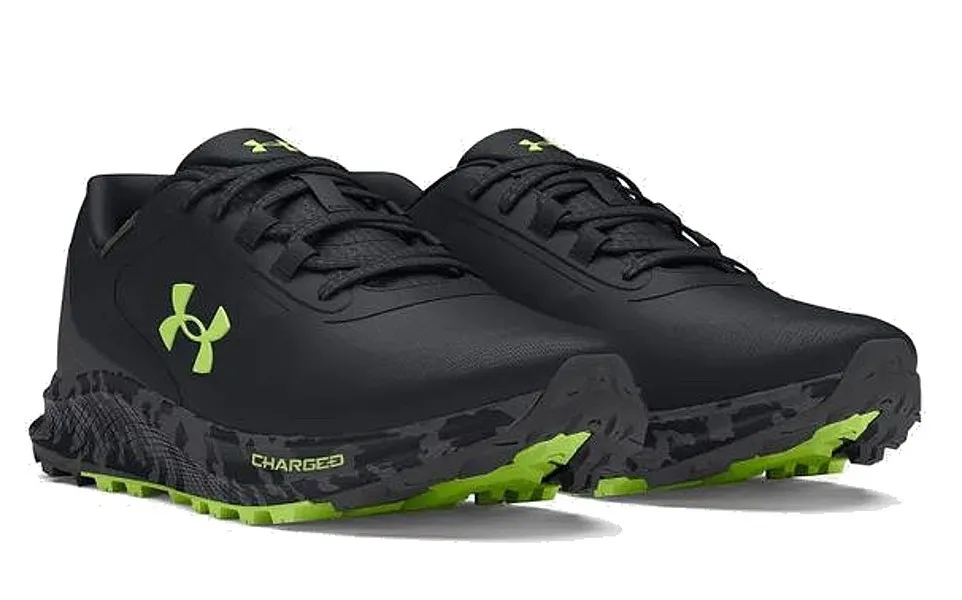 shoes Under Armour Charged Bandit Trail 3 SP - Black/Anthracite/Morph Green - men´s