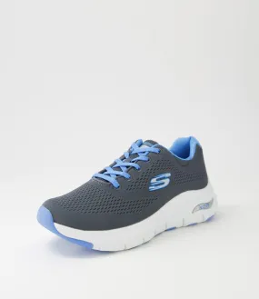 SKECHERS Arch Fit Charcoal Blue Sneakers