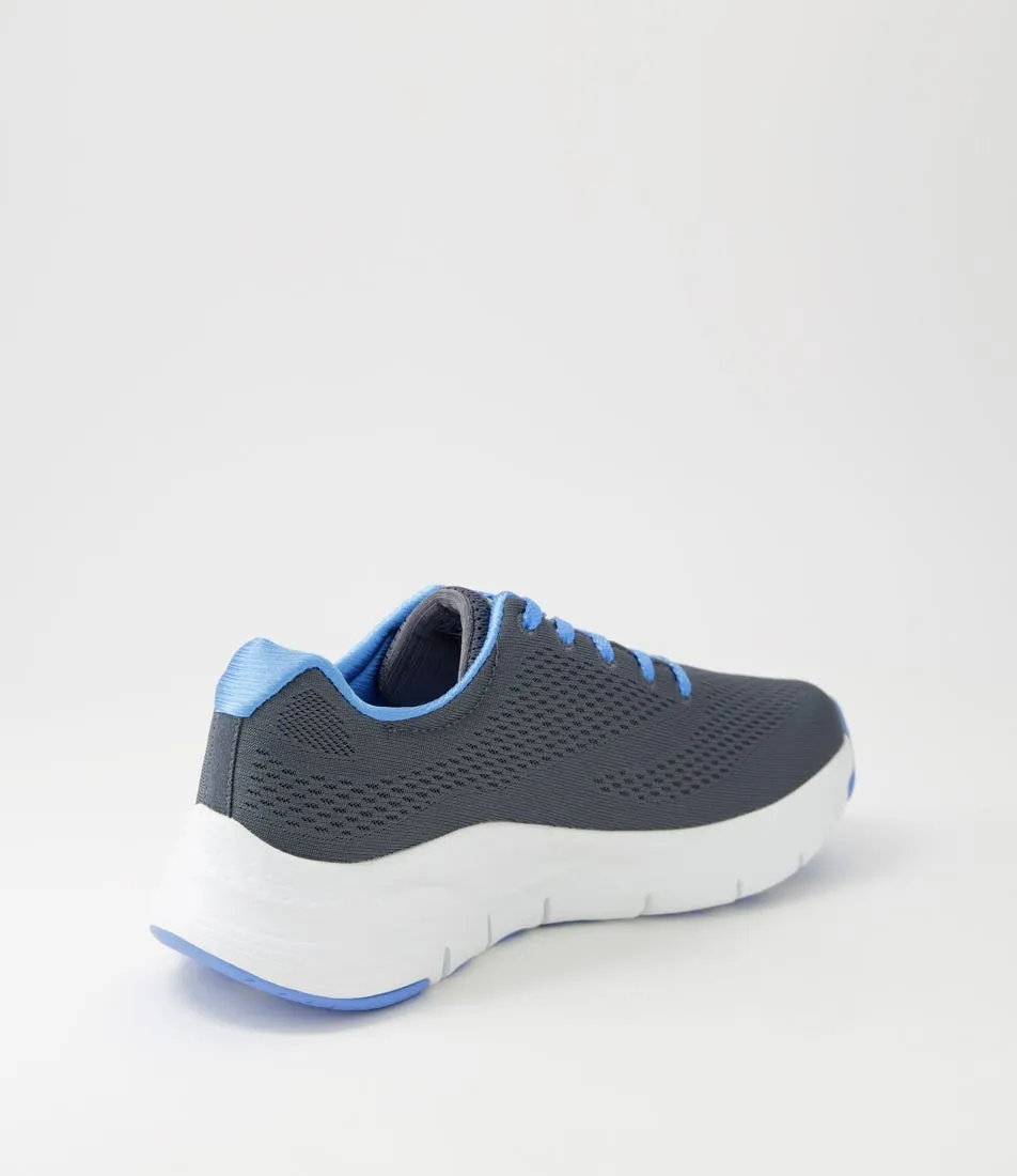 SKECHERS Arch Fit Charcoal Blue Sneakers