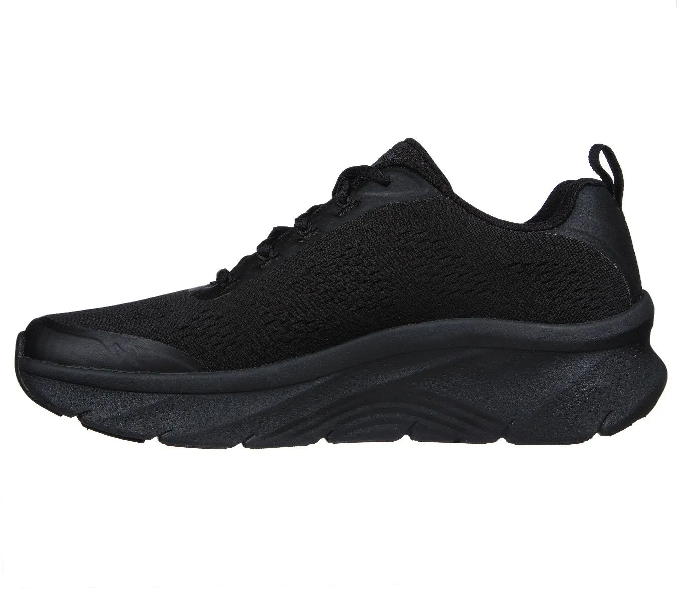 Skechers Arch Fit D'Lux Sumner Trainers All Black Mesh