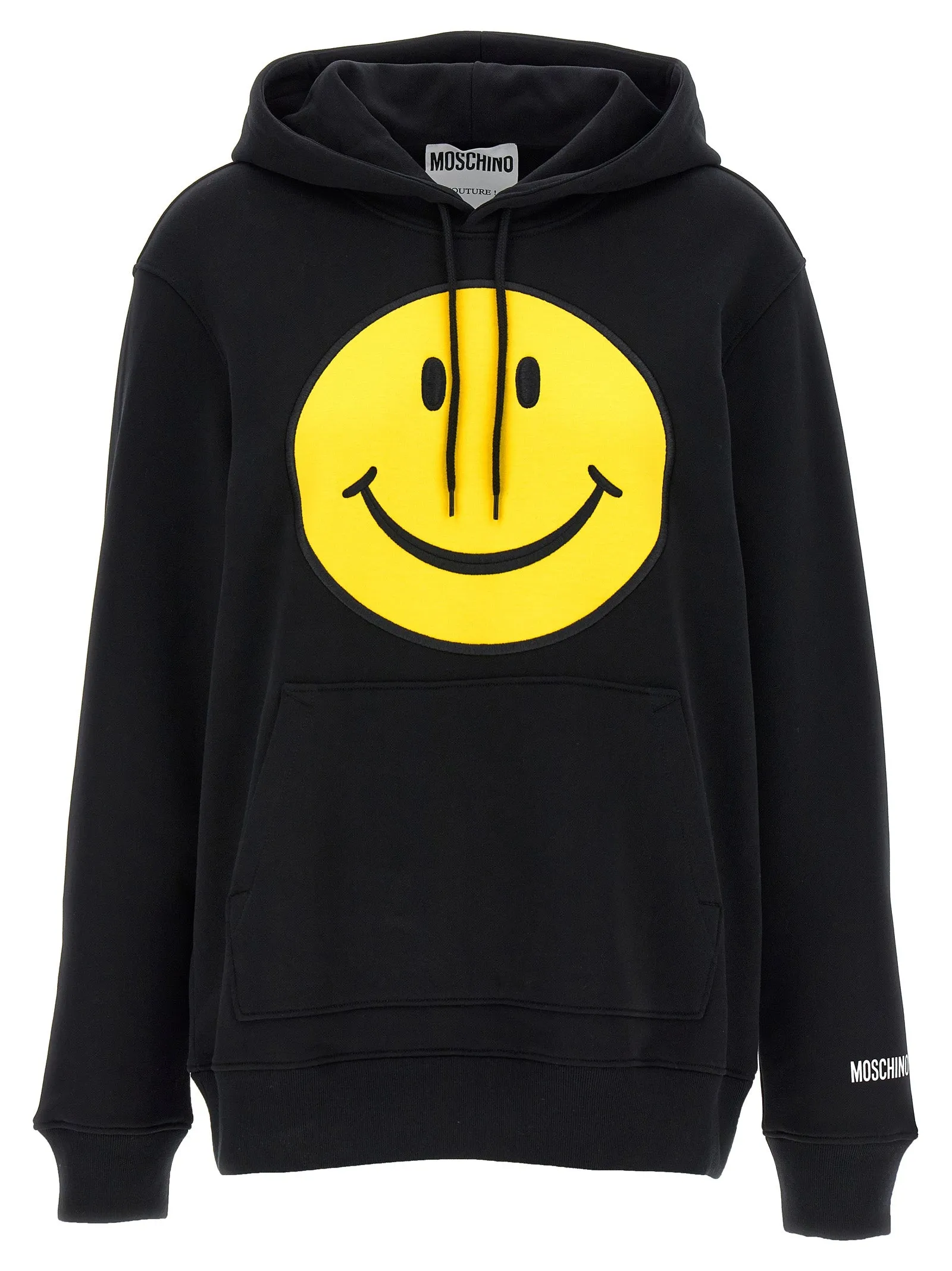 Smiley Sweatshirt Black