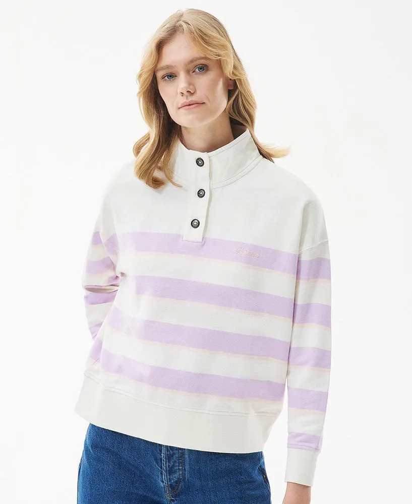 Snapdragon Sweatshirt Multi Stripe - Popular Striped Sweatshirt