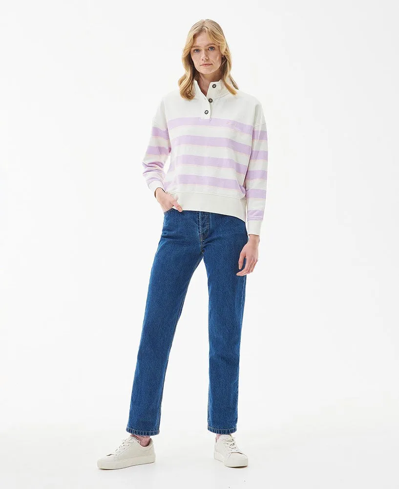 Snapdragon Sweatshirt Multi Stripe - Popular Striped Sweatshirt