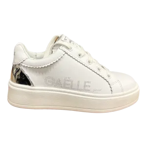 Girls' White/Silver Model Sneakers Code: GS0027L