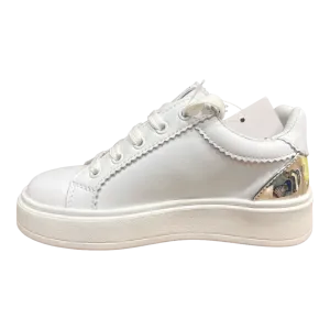 Girls' White/Silver Model Sneakers Code: GS0027L