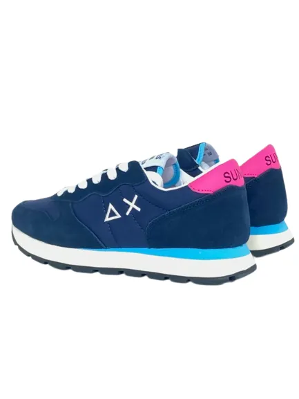 Blue Women's Sneakers Z33201 Ally Solid Nylon