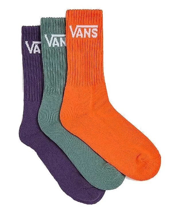 socks Vans Classic Vans Crew 3 Pack - Flame - kid´s