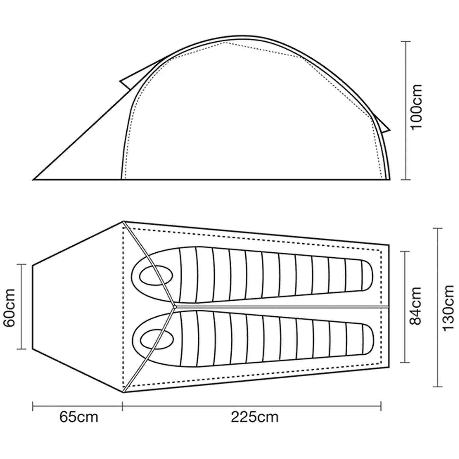 2-Person Solar Photon Tent