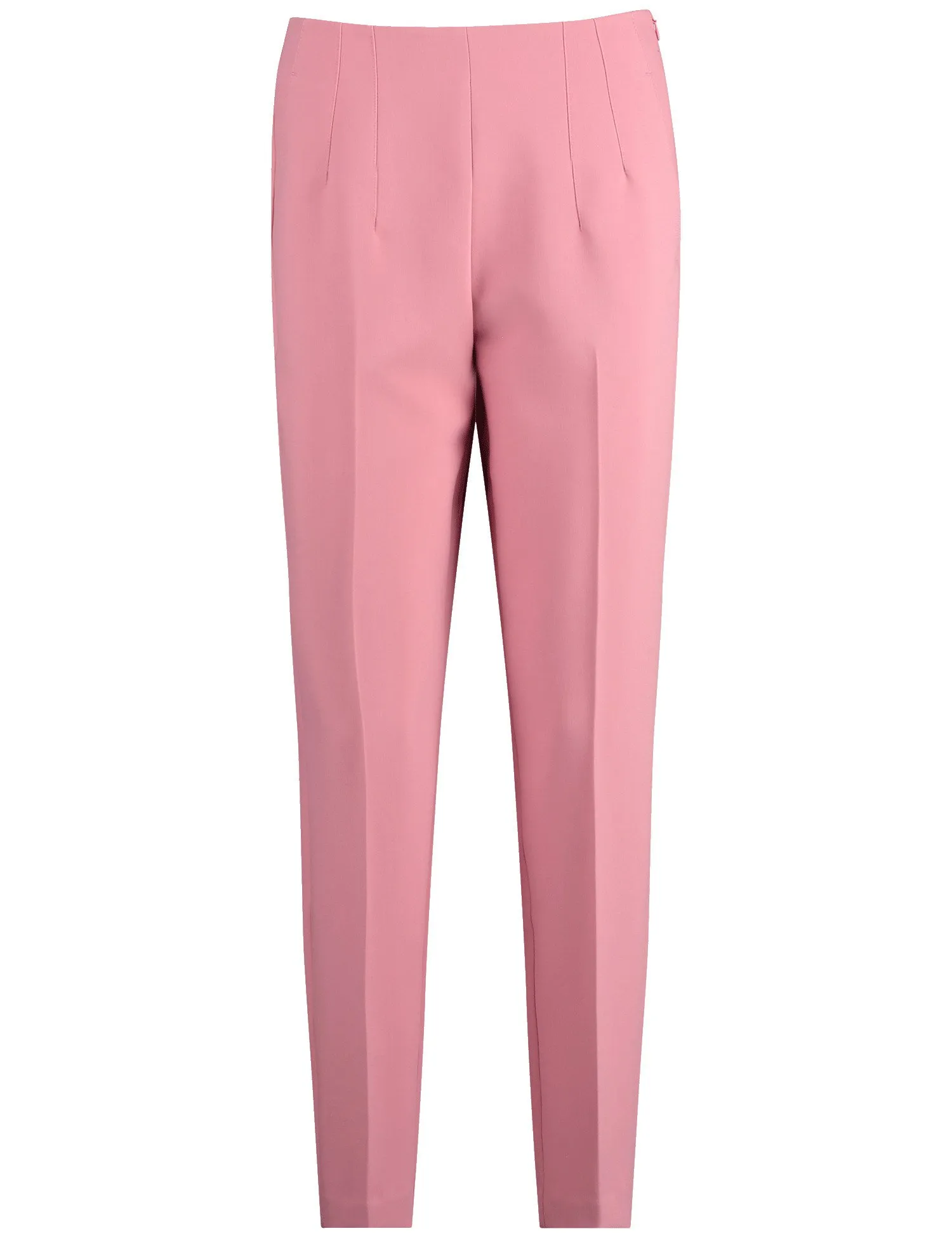 Sophisticated tailored fit 7/8 stretch trousers