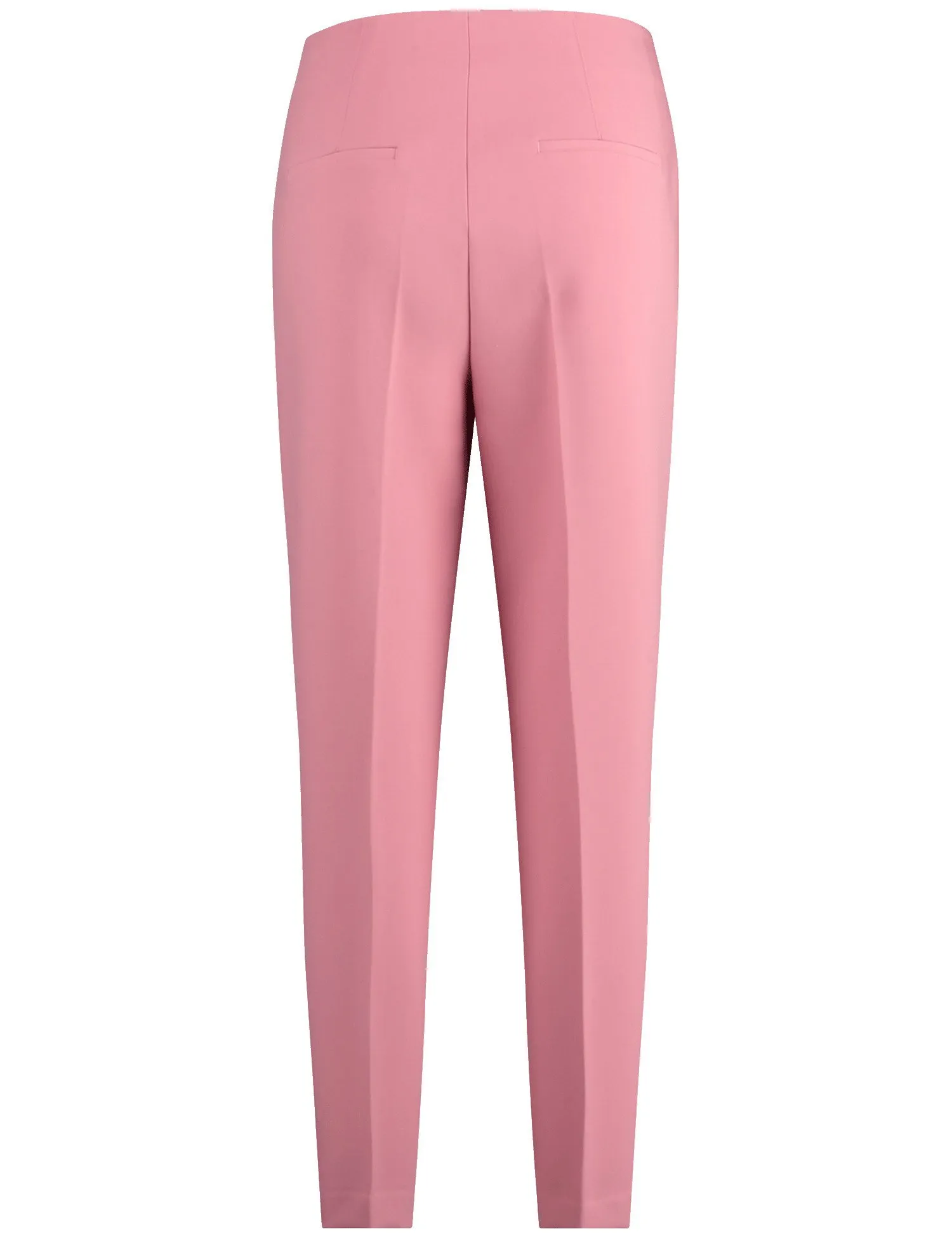 Sophisticated tailored fit 7/8 stretch trousers