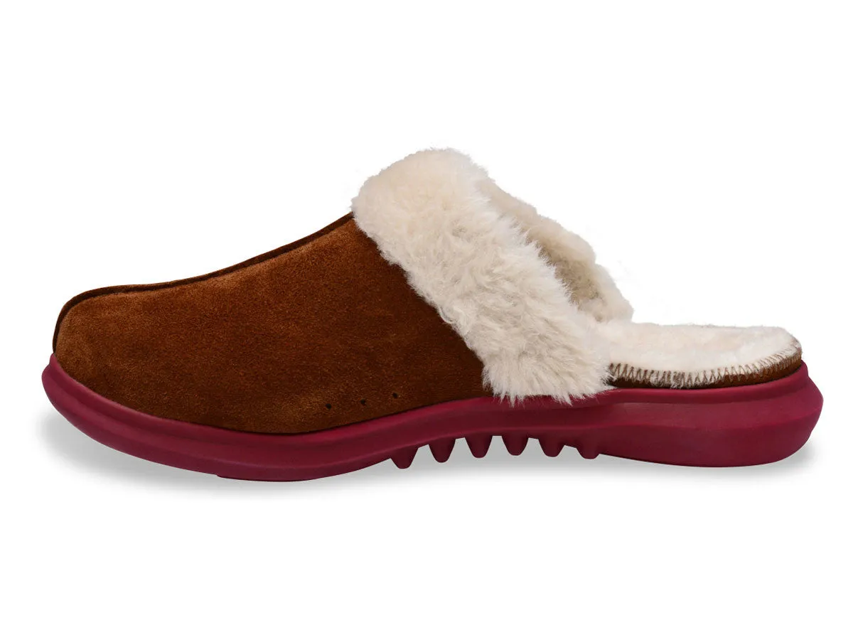 Spenco Women's Supreme Slide Faux Shearling Slippers