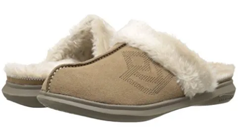 Spenco Women's Supreme Slide Faux Shearling Slippers