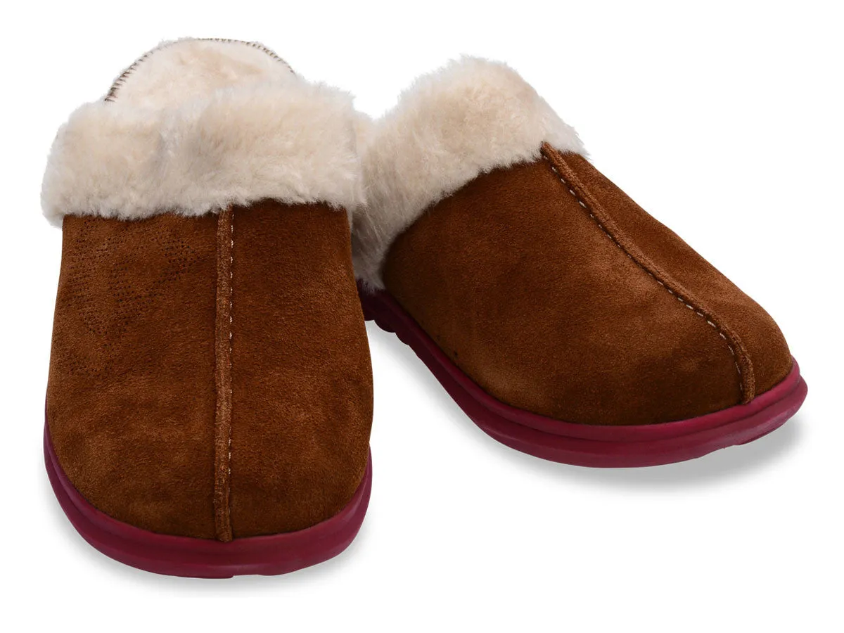 Spenco Women's Supreme Slide Faux Shearling Slippers