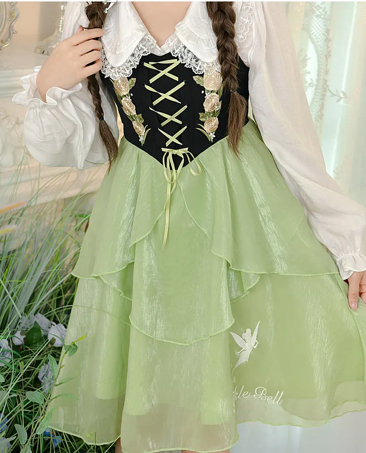 Green Flower Girl Dress