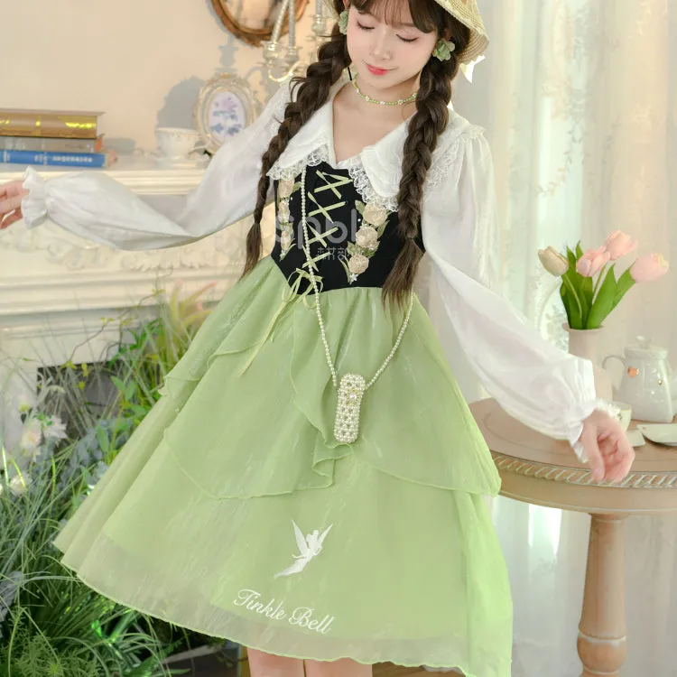 Green Flower Girl Dress